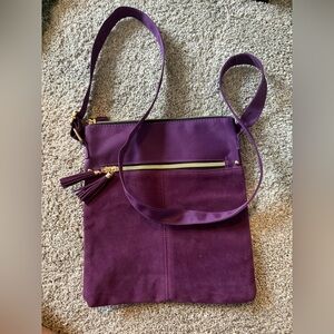 Elegant Purple Crossbody Bag